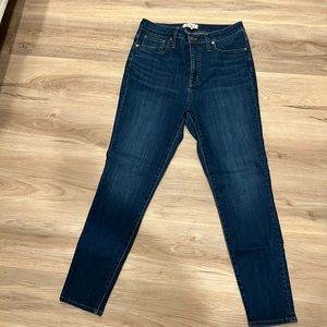 Madewell Curvy High Rose Skinny Sz 29